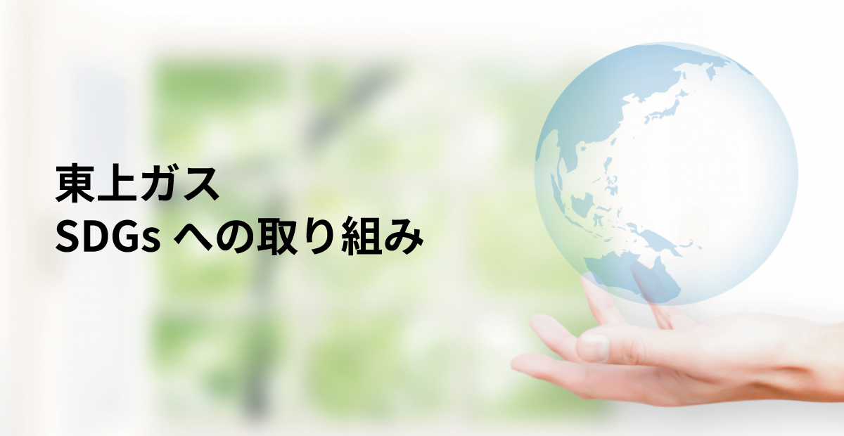 東上ガス　SDGsへの取り組み